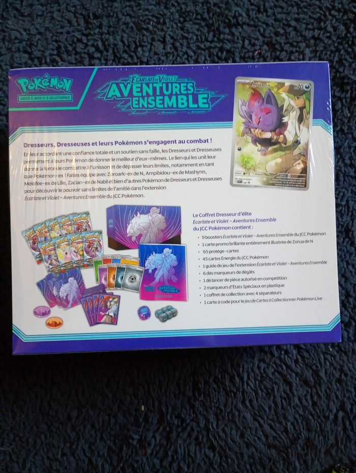 Pokémon ETB Aventures Ensemble – FR scellée - photo numéro 2