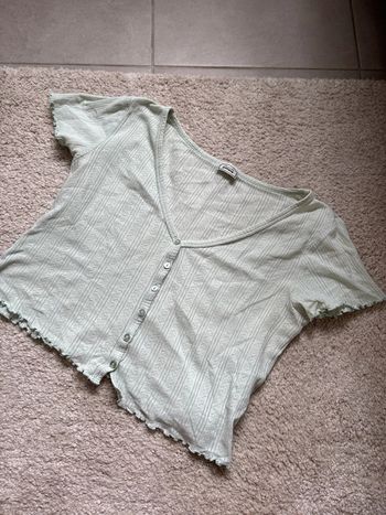 T-shirt vert pale pimkie taille XS