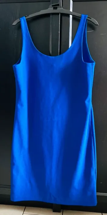 Robe bleue électrique H&M