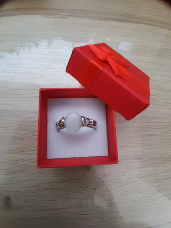 Bague avec Pierre de Lune portée par Bella dans Twilight - Taille 60 - US 10