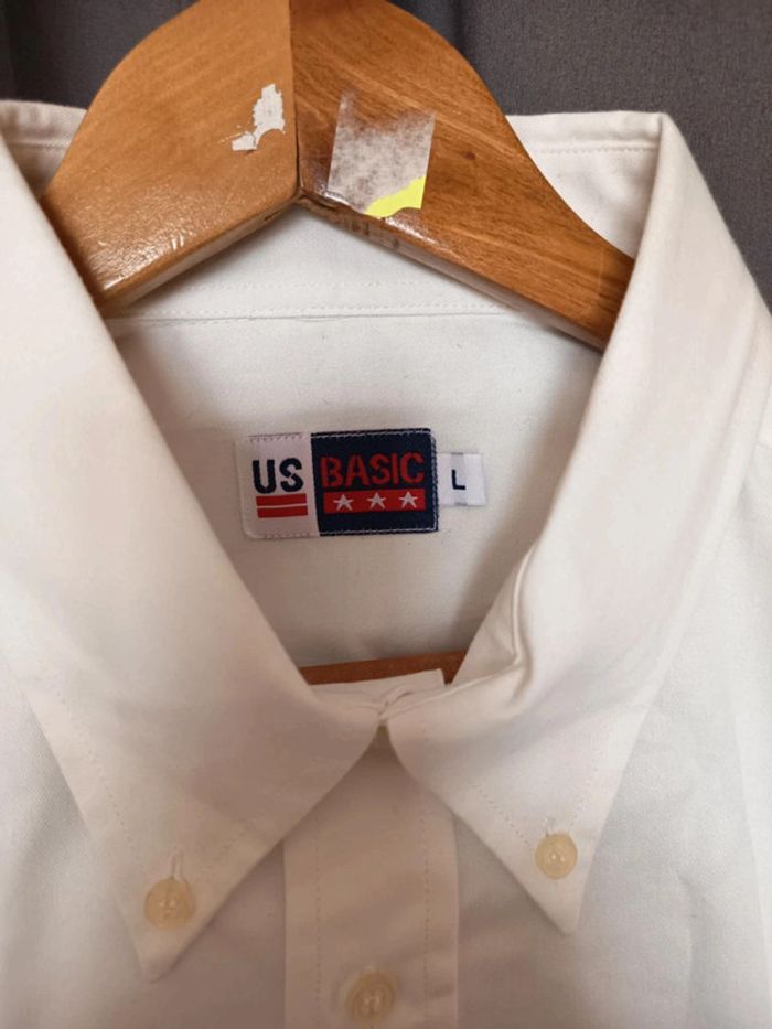 Chemise unisexe. Grande taille. Marque Us Basic (967). - photo numéro 2