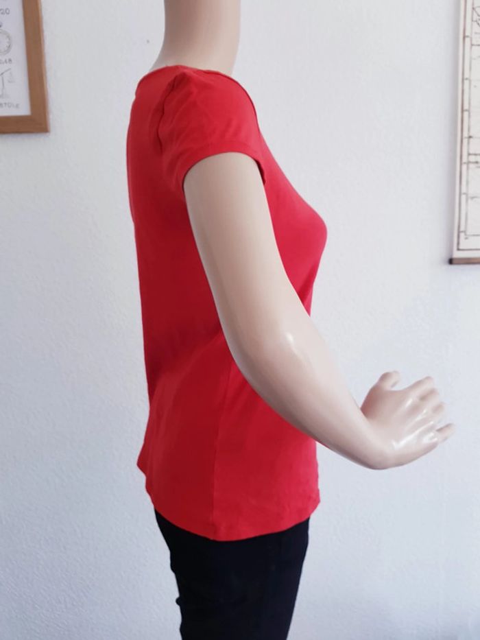 Atmosphère - Tee-shirt à manches courtes - Rouge - photo numéro 2