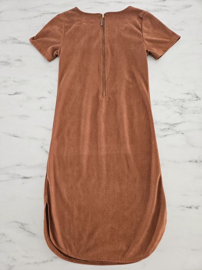 Chicaprie robe marron 14 ans - photo numéro 5
