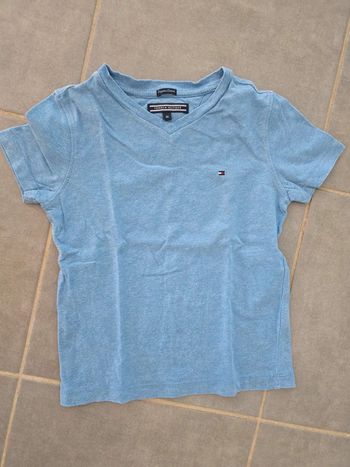 Tee shirt Tommy Hilfiger bleu ciel