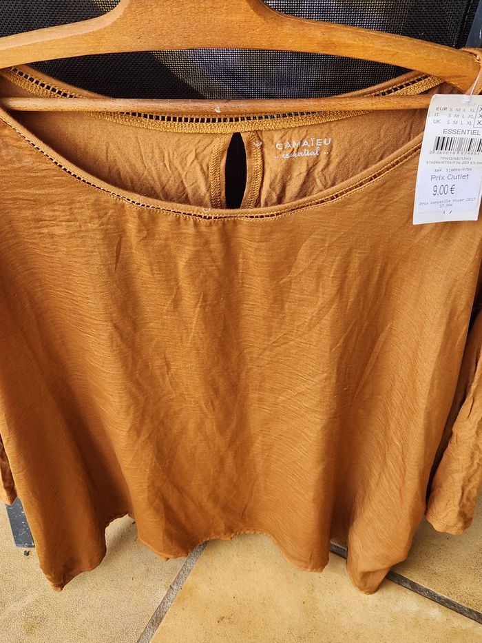 Haut marron - photo numéro 3