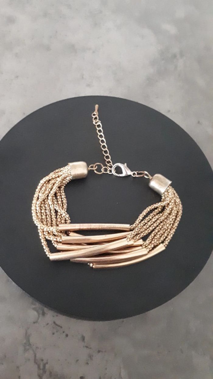 Bracelet vintage doré