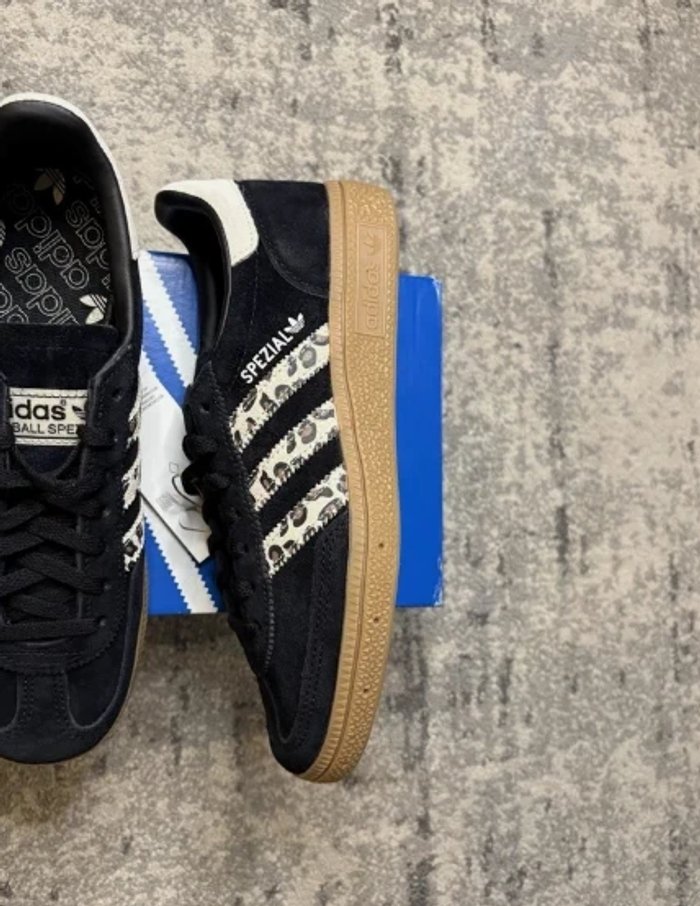 Adidas Handball Spezial Léopard Noir 37 - photo numéro 5