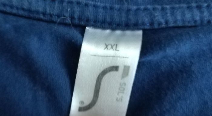 Tee-shirt bleu marine XXL - photo numéro 3