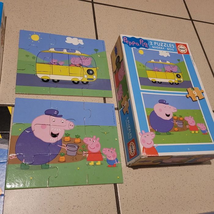 Lot 3 puzzles enfant - photo numéro 3