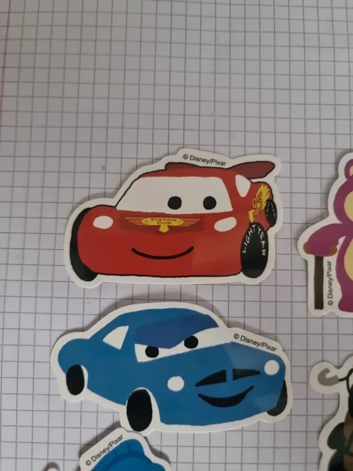 Lot d'autocollants thème pixar (lot E) - photo numéro 6