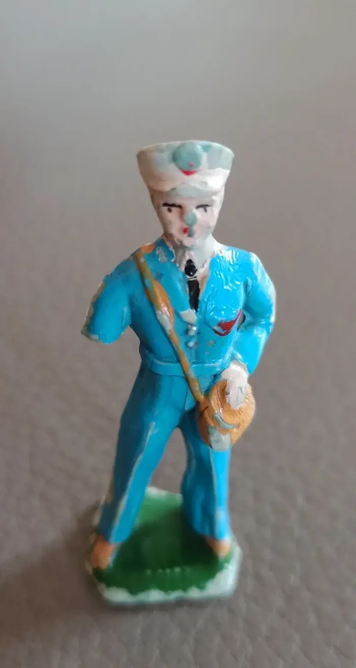 Figurines vintage quiralu aludo indien soldat - photo numéro 11