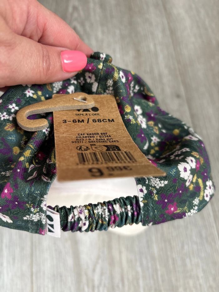 Casquette bébé 3-6 mois - photo numéro 2