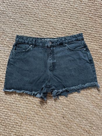 Short jeans noir