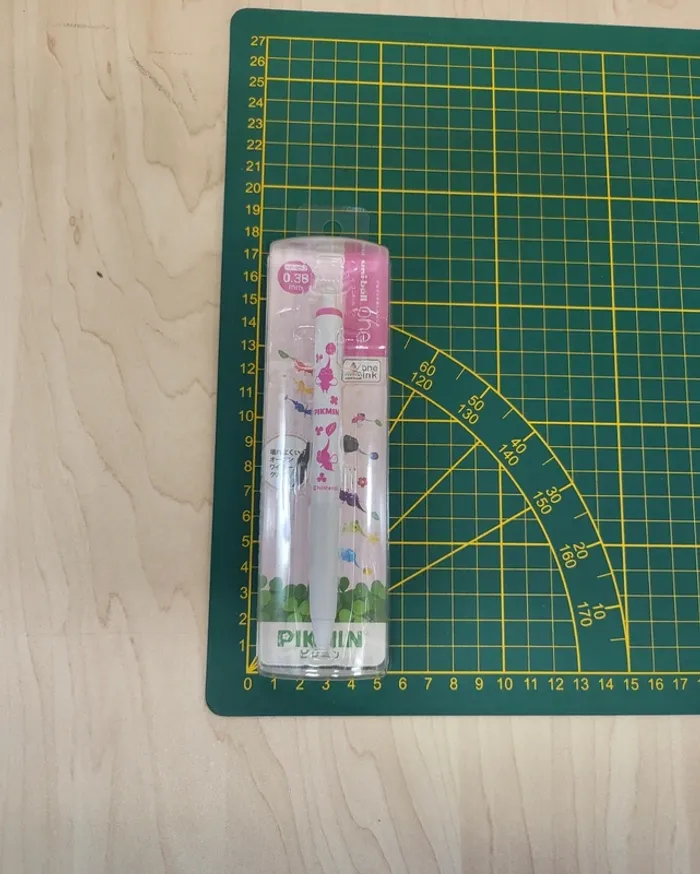 Stylo Pikmin Uni-ball 0.38 mm rose - photo numéro 4