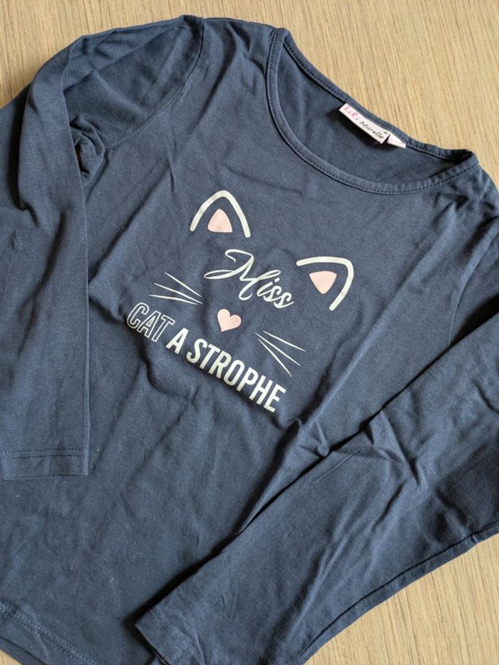 T shirt ML Lili marelle 6ans - photo numéro 2