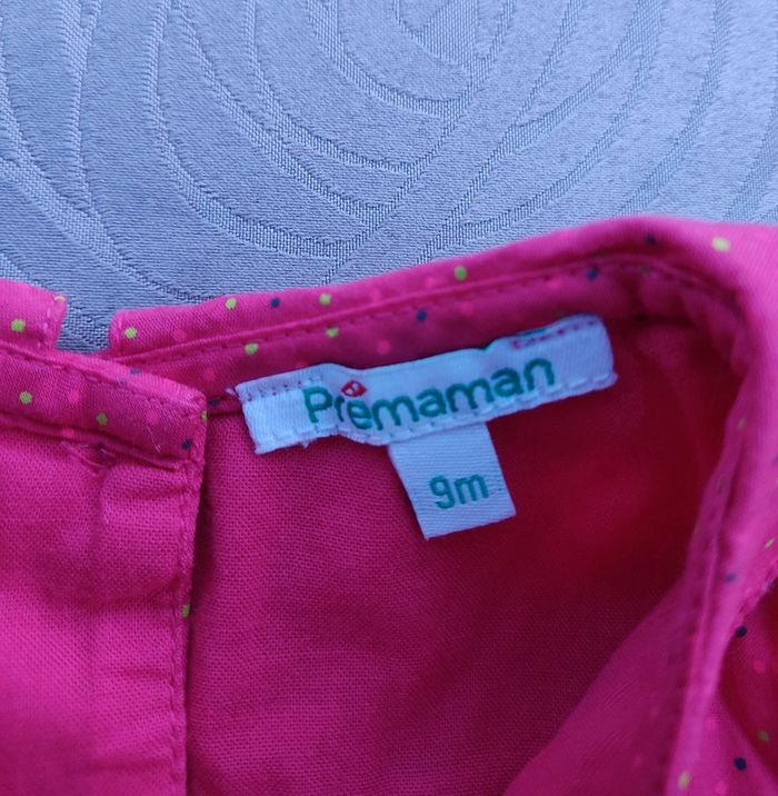 Lot de 2 blouses manches longues 9 mois - photo numéro 2