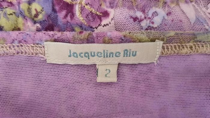 Tee-shirt mauve femme "Jacqueline RIU" Taille 2/38 - photo numéro 8