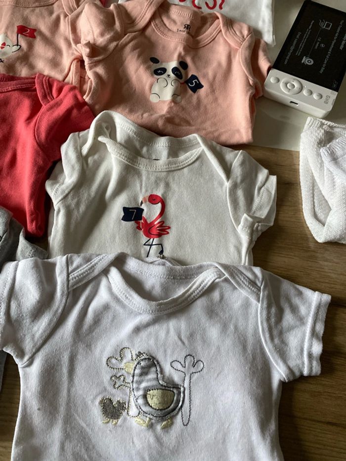 Lot de 8 body 3 mois manches courtes la redoute - photo numéro 6