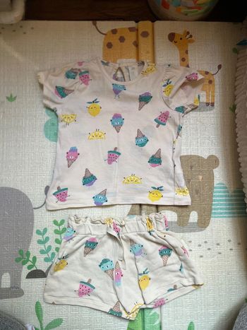 Ensemble t-shirt et short