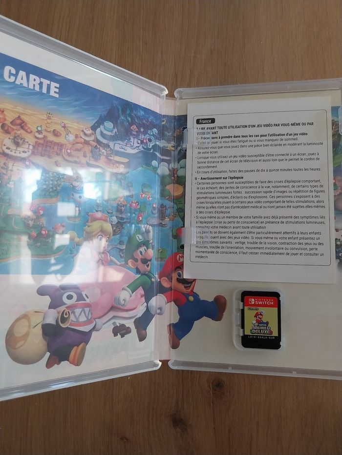 Super mario bros U deluxe switch - photo numéro 2