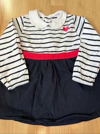 Robe rayée