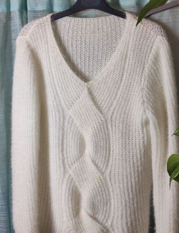 Pull tricot taille unique