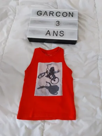 Tee-shirt manche courte garçon 3 ans