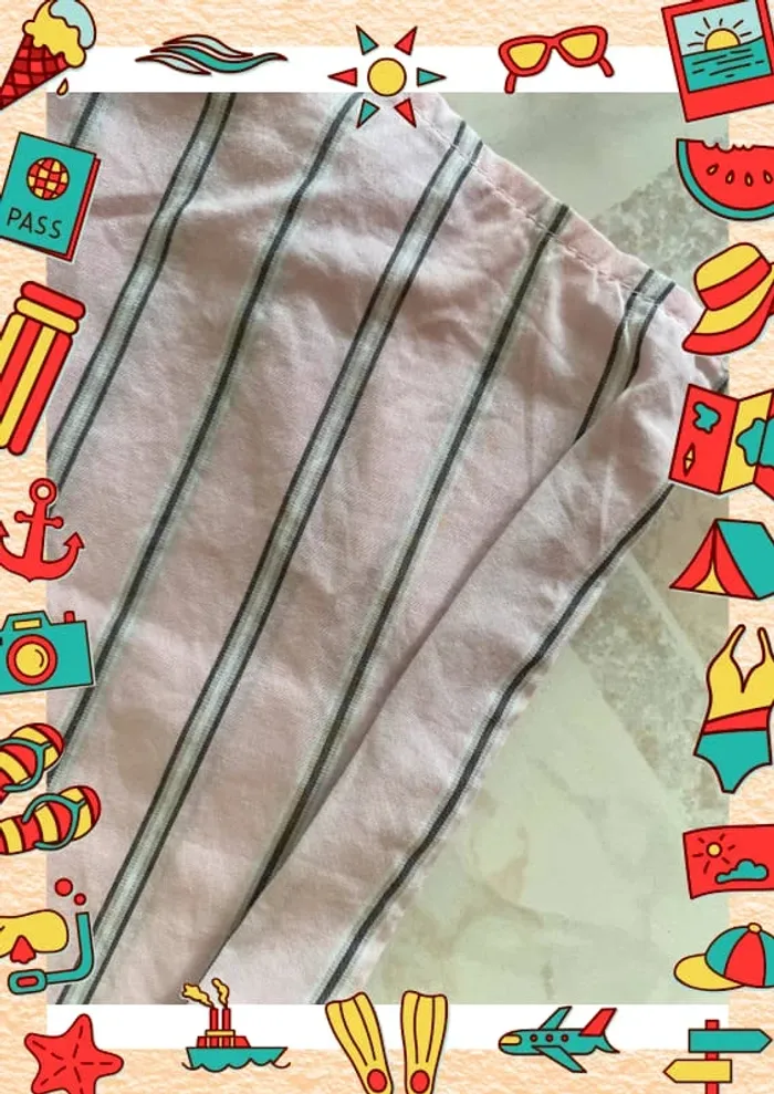 Chemise à rayures Tex XL - photo numéro 7