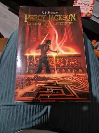 Livre "Percy Jackson la bataille du labyrinthe 4"
