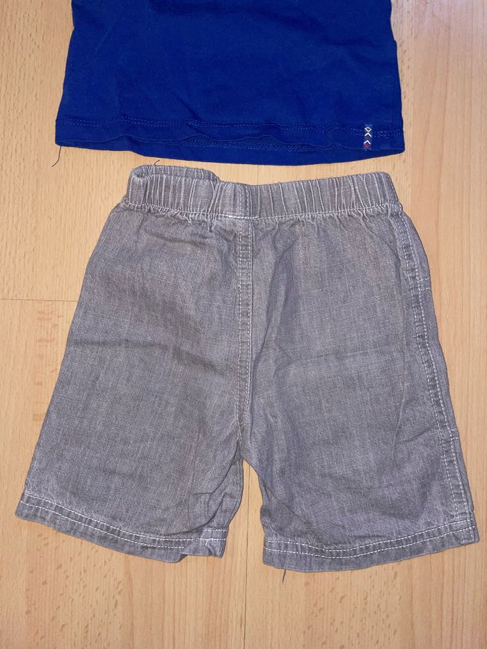 Ensemble polo pantalon léger garçon 9 mois - photo numéro 3