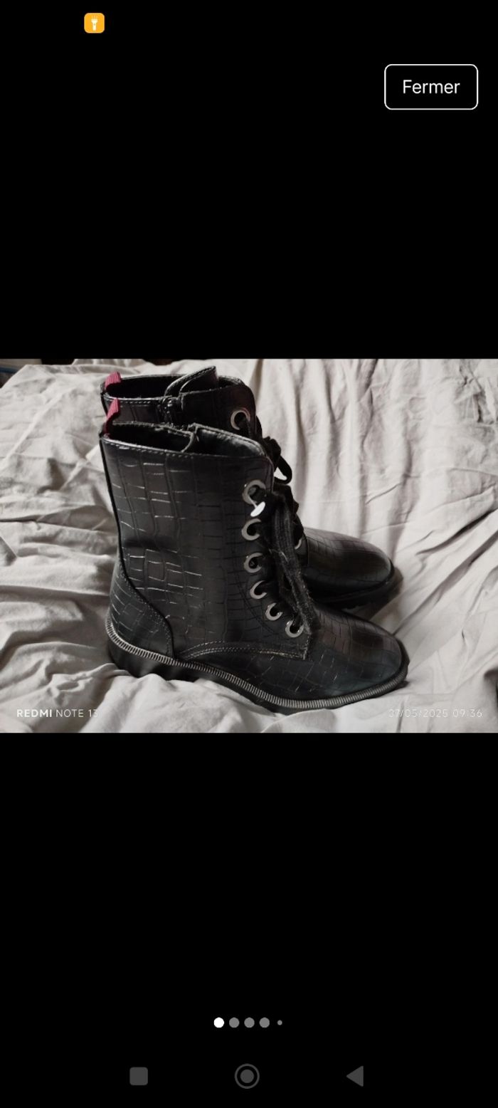 Bottines femme neuf Kiabi pointure 37