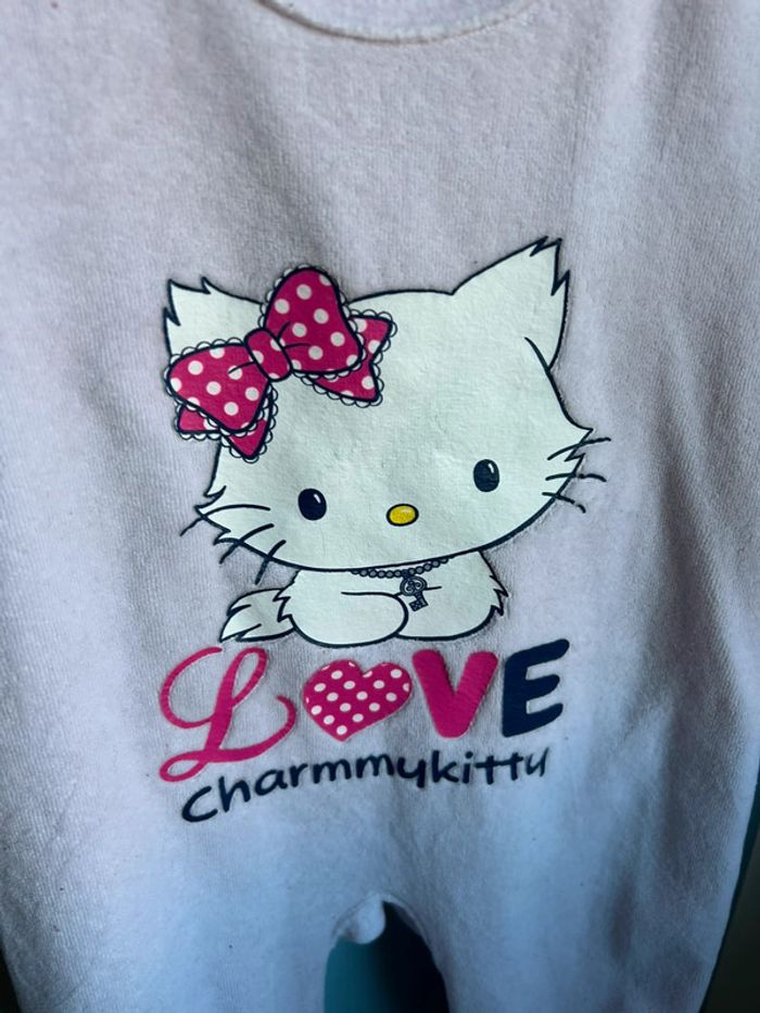 Pyjama hiver hello kitty , 6 mois - photo numéro 2