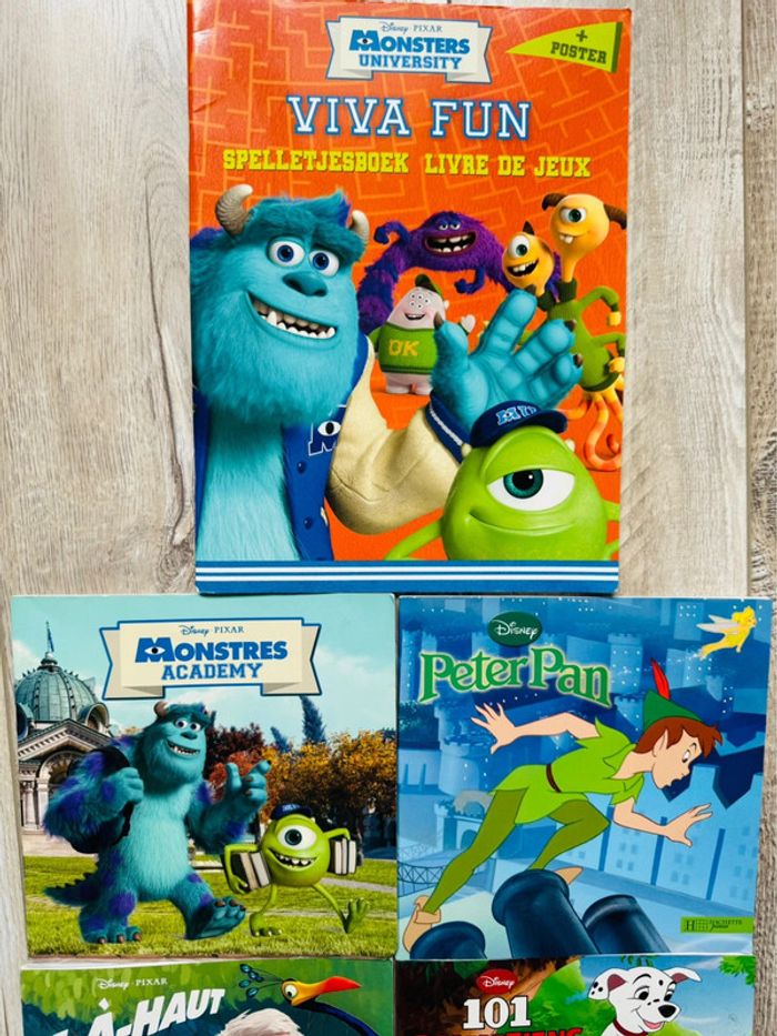 Lot de 7 livres disney pixar toy story ratatouille dalmatiens peter pan - photo numéro 4