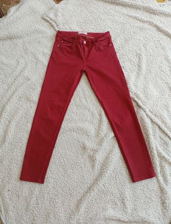 Jean skinny rouge – Mango – taille 38 mignon cute