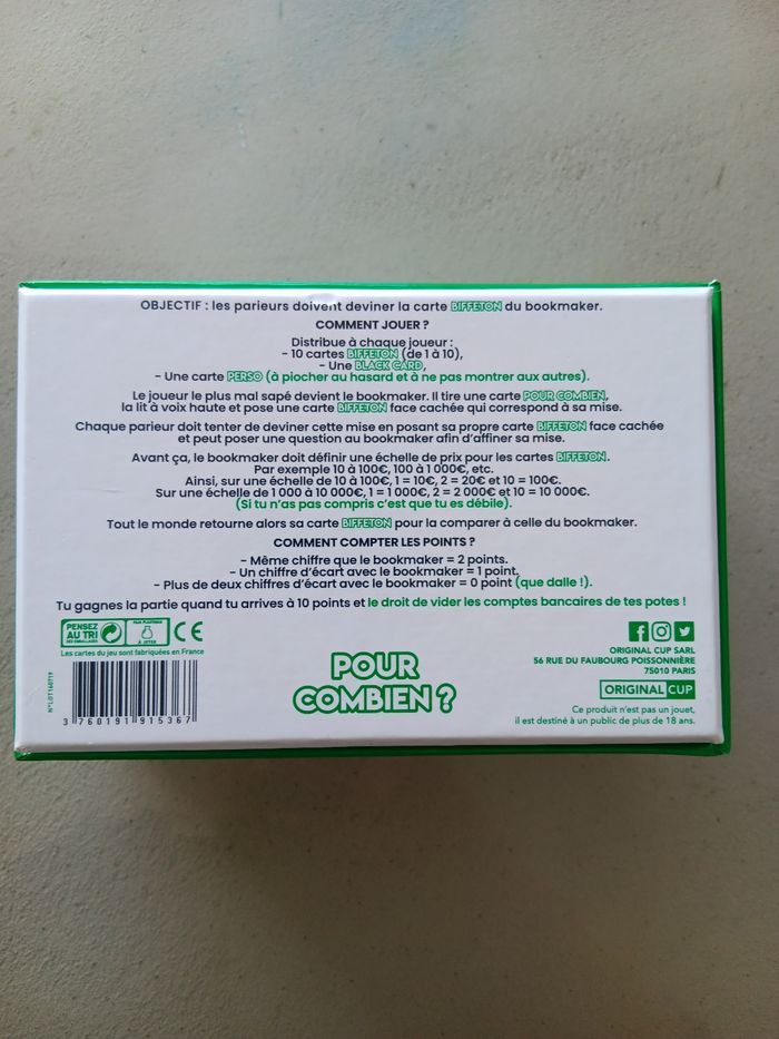 Jeux de cartes " pour combien ? - photo numéro 2
