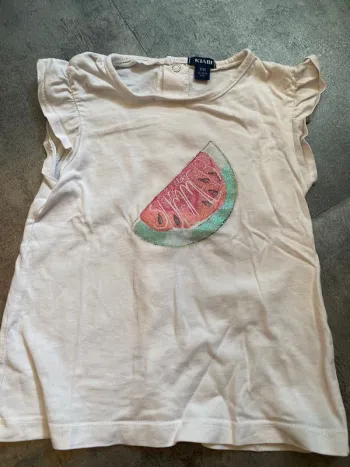 tee shirts 12 mois manches courtes
