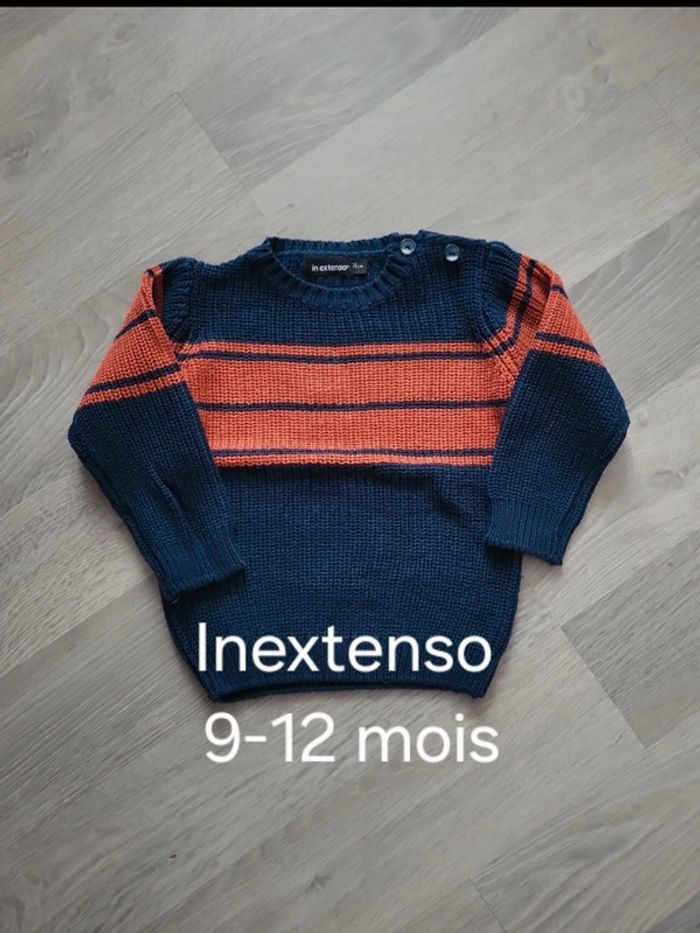 Pull "Inextenso" 9-12mois