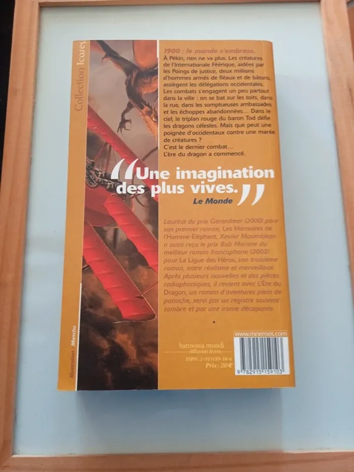 L'ère du dragon de Xavier Maumejean édition Mnemos - photo numéro 2