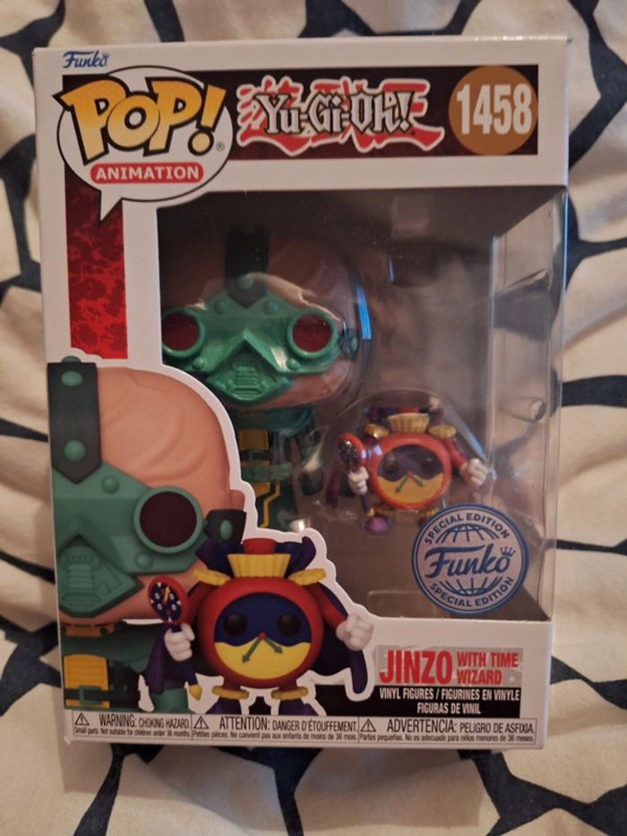 Funko pop yu-gi-oh jinzo 1458