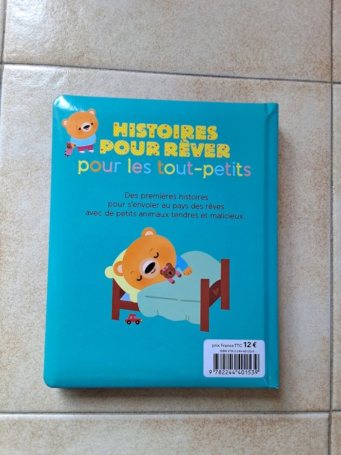 Livre " Histoires pour rêver pour les tout-petits" neuf - photo numéro 2