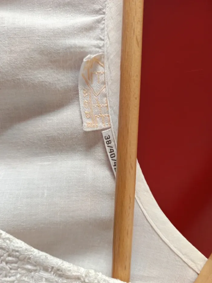 Blouse vintage Zeste de Mode t.38/40 100% coton - photo numéro 5