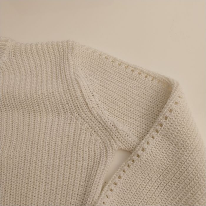 Pull blanc - photo numéro 3