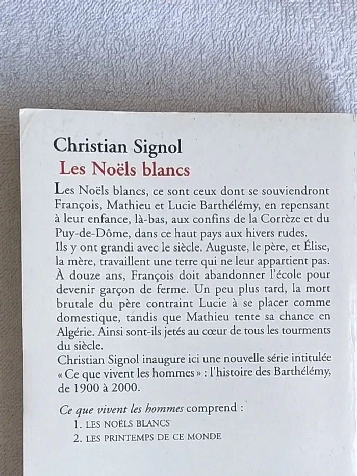 2 livres Les Noëls Blancs / Les menthes sauvages - photo numéro 5