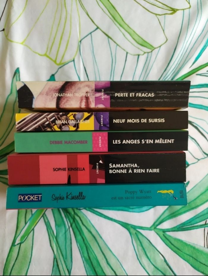 Lot de 5 romances chick lit - photo numéro 3