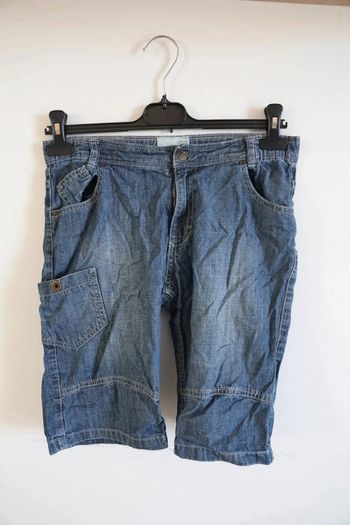C55 short jeans bleu Sergent Major 14 ans