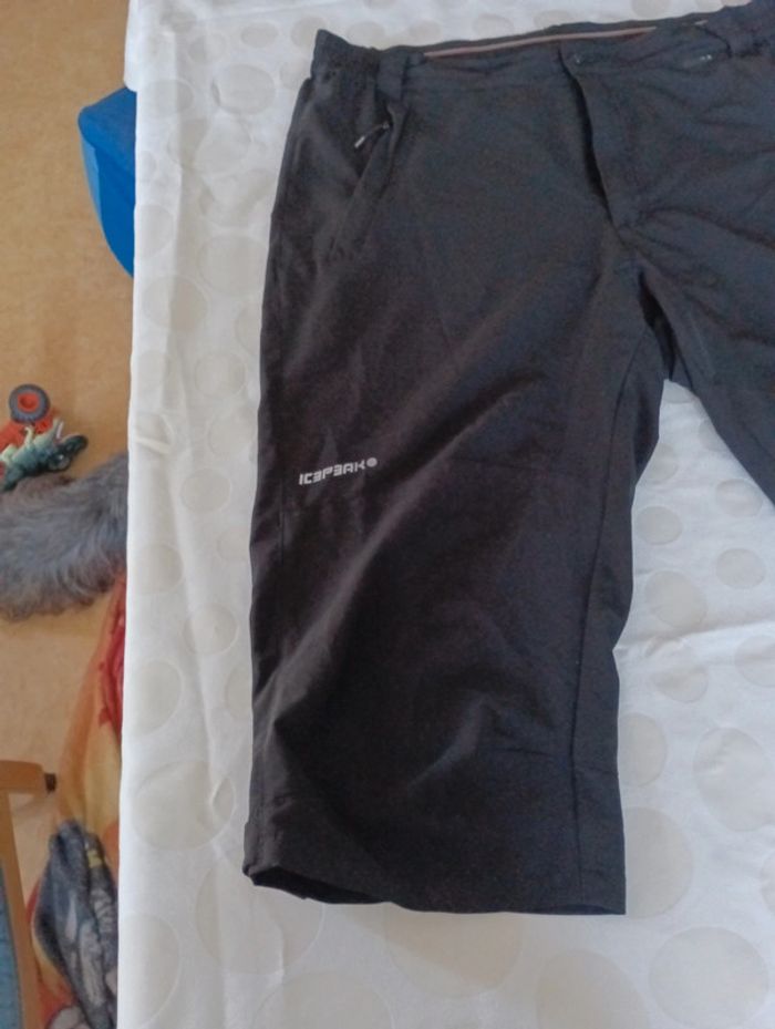 Pantacourt bermuda randonnée homme IcePeak taille 44/46 - photo numéro 2