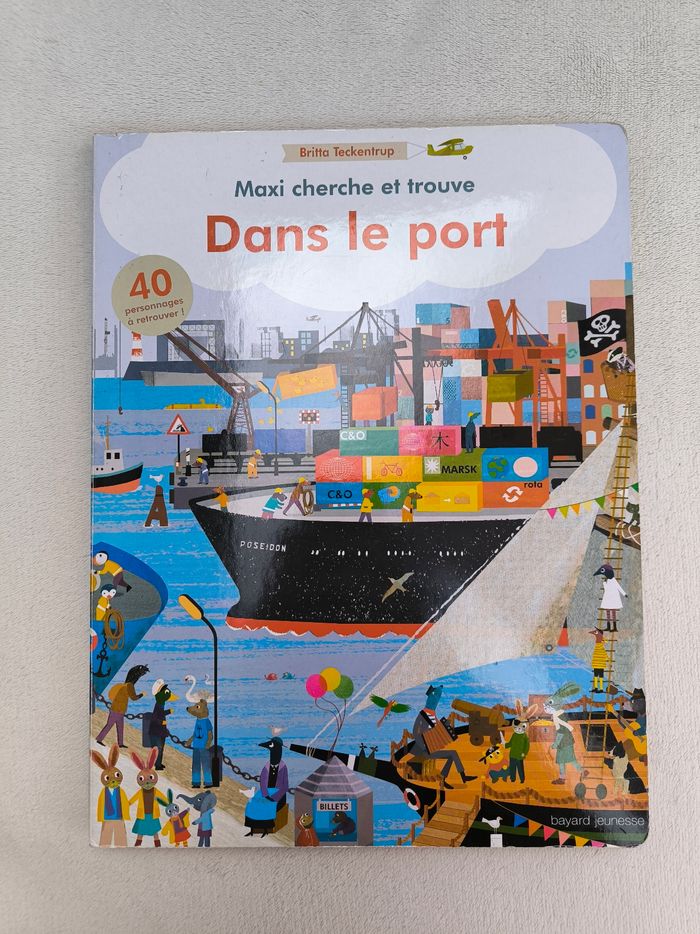 Livre Cherche et trouve dans le port Bayard - photo numéro 2