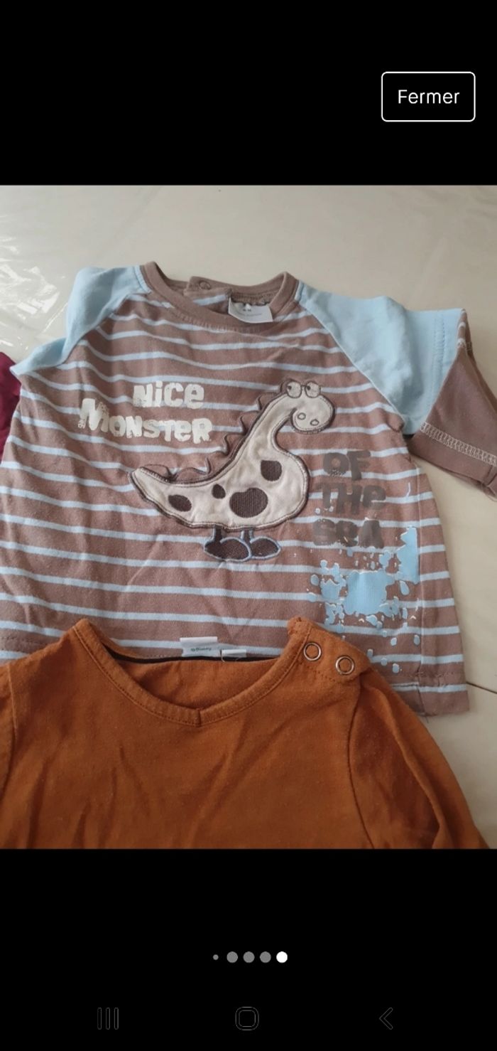 Lot Tee-shirt manches longues - photo numéro 5