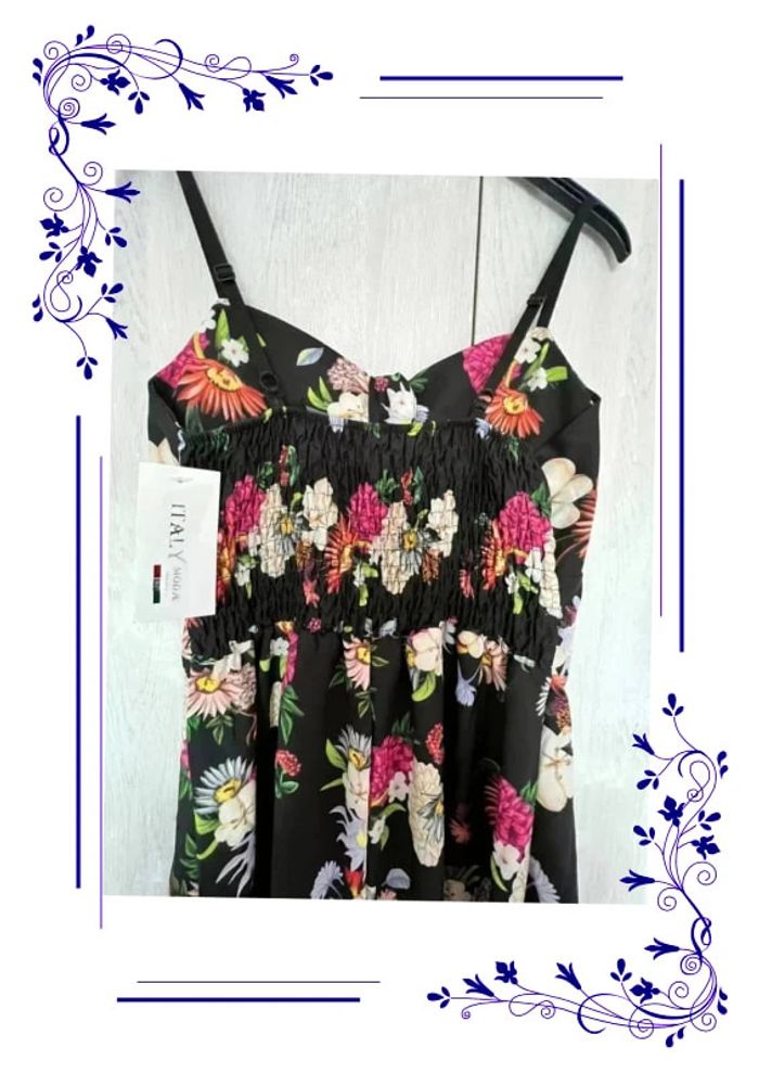 Robe longue neuve avec étiquette taille unique (36 au 42) - photo numéro 5
