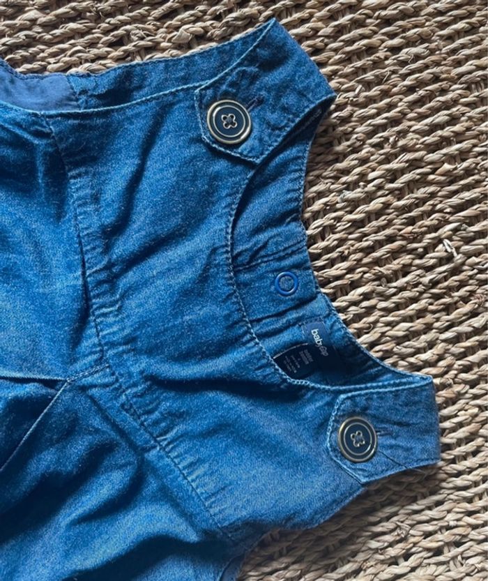 Chemise Mango haut rayé + Robe denim GAP - photo numéro 3